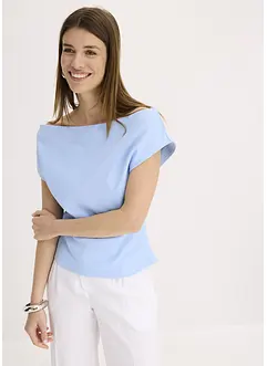 Off-shoulder shirt van puur biologisch katoen, bonprix