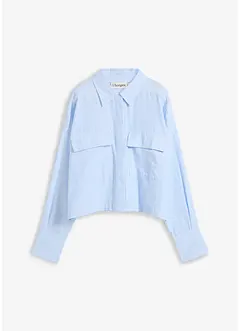Oversized blouse van puur katoen, bonprix