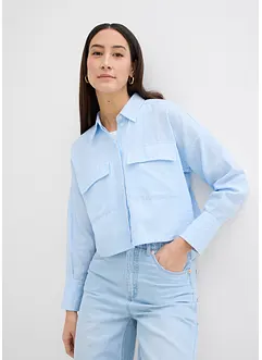 Oversized blouse van puur katoen, bonprix