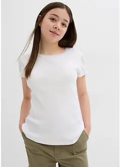 Geribd shirt van biologisch katoen, bonprix
