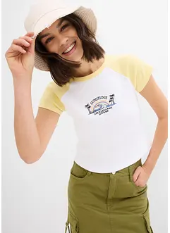 T-shirt met raglan mouwen, bonprix