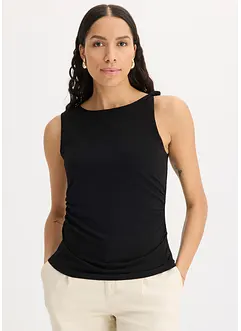 Jersey top met twist, bonprix