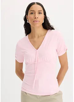 Shirt met plooitjes, bonprix