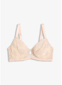Minimizer bh met beugel en 2-kleurig lurex kant, bonprix