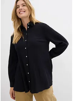 Lange blouse, wijd model, van katoen, bonprix