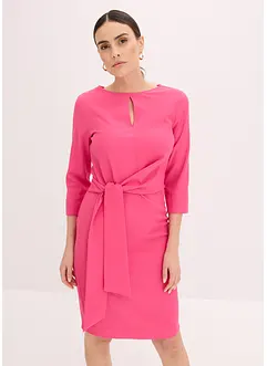 Jurk met strikdetail, bonprix