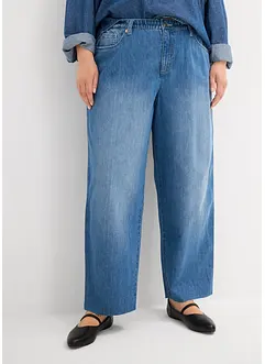 Baggy jeans, mid waist, soft, bonprix
