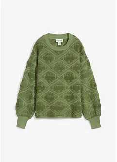 Gebreide boxy trui, bonprix