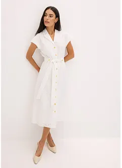 Overhemdjurk met broderie anglaise, bonprix