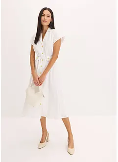 Overhemdjurk met broderie anglaise, bonprix