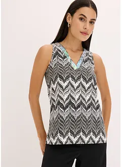 Top met pailletten, bonprix