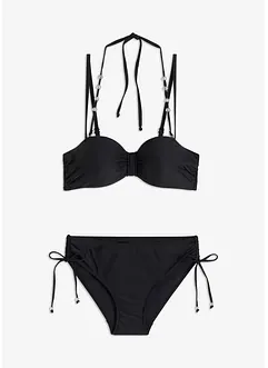 Balconette bikini met extra halter bandje (2-dlg. set), bonprix