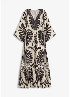 Maxi jurk van soepele viscose, bonprix