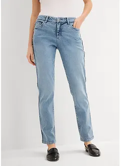 Boyfriend jeans, mid waist, cropped, bonprix