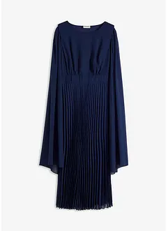 Chiffon jurk met plissérok, bonprix