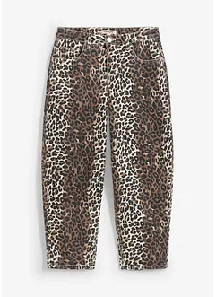 Barrel jeans, mid waist, bonprix