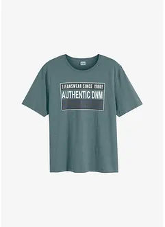 T-shirt van puur katoen, loose fit, bonprix