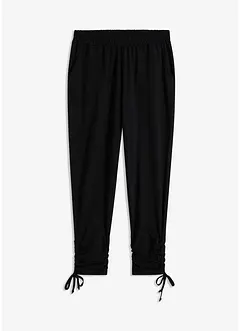 Jersey broek met rijgkoordjes, bonprix