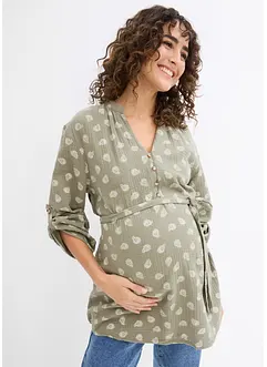 Zwangerschapsblouse van mousseline, bonprix