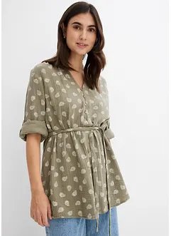 Zwangerschapsblouse van mousseline, bonprix