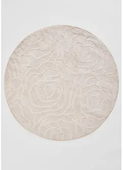 Rond vloerkleed met een bijzonder zacht oppervlak, bonprix