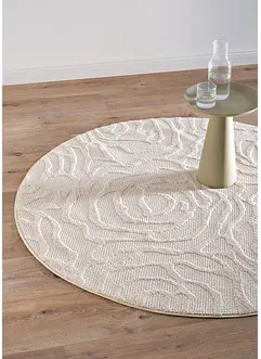 Rond vloerkleed met een bijzonder zacht oppervlak, bonprix