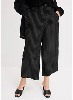 Culotte met krijtstrepen, bonprix