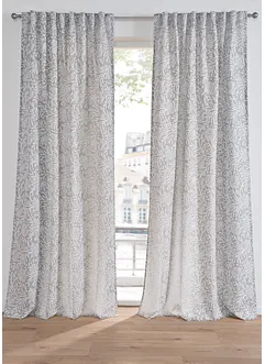 Jacquard gordijn met motief (1 stuk), bonprix