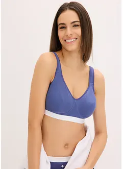 T-shirt bh zonder beugels (set van 2) met biologisch katoen, bonprix