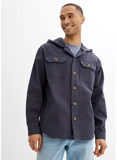 Overshirt met capuchon, bonprix