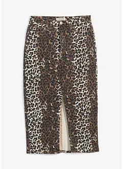 Katoenen spijkerrok met stretch, bonprix