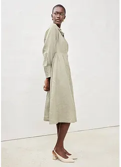 Overhemdjurk van linnen, bonprix