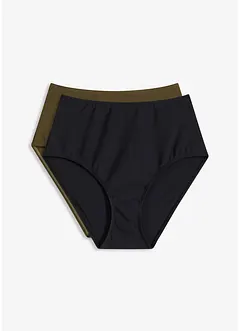 High waist bikinibroekje (set van 2), bonprix