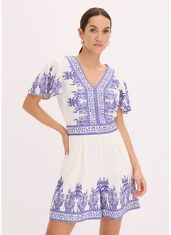 Jumpsuit met linnen, bonprix