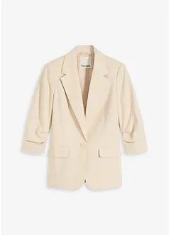 Casual blazer van viscose met 3/4 mouwen, bonprix