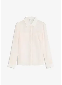 Transparante blouse met structuur, bonprix