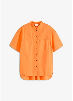 Overhemdblouse in een fijne viscosemix, bonprix