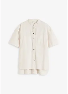 Overhemdblouse in een fijne viscosemix, bonprix