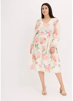 Gedessineerde midi jurk, bonprix