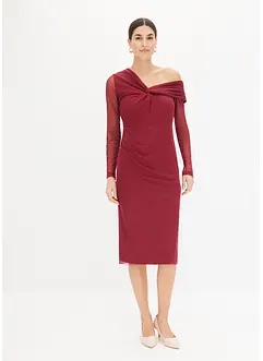 Accentuerende midi jurk, bonprix