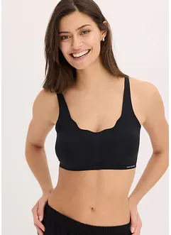 Feel Comfort lasercut T-shirt bh zonder beugels met gewatteerde cups, bonprix
