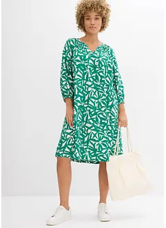 Korte jurk van soepele viscose, bonprix