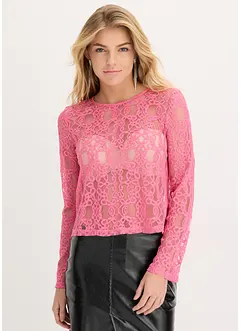 Blouse van kant, bonprix