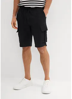 Bermuda van luchtige mousseline, regular fit, bonprix