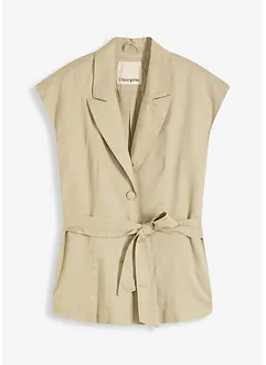 mouwloze blazer van lyocell, bonprix