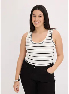 Geribd tanktop, bonprix