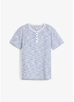 Henley shirt van puur katoen, korte mouw, bonprix
