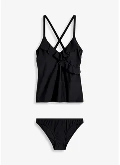 Tankini met volant (2-dlg. set), bonprix