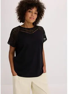 Shirt met kant, bonprix
