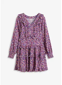 Jurk met volants, bonprix